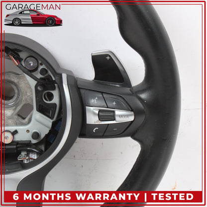 2012-2020 BMW 430i M Sport Heated Steering Wheel w/ Paddle Shifters 7848274 OEM