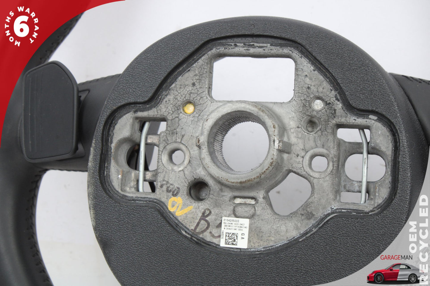 2012-2018 Audi A6 A7 Front Left Side Steering Wheel Black 4G0419091S OEM