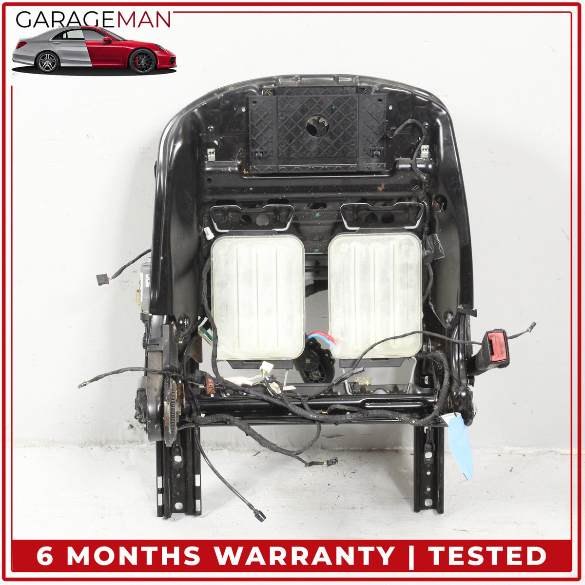 2013-2019 BMW 650i F06 Sedan Front Left Seat Track Rail Frame 7351869 OEM