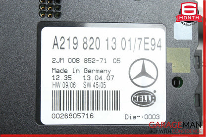 06-11 Mercedes W219 CLS550 Interior Top Upper Dome Light Reading Map Lamp Gray
