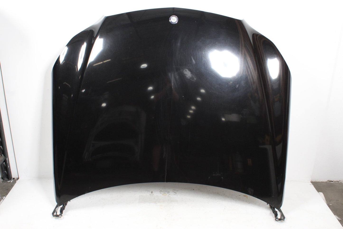 14-16 Mercedes W212 E250 E400 E550 Hood Panel Assembly Black OEM