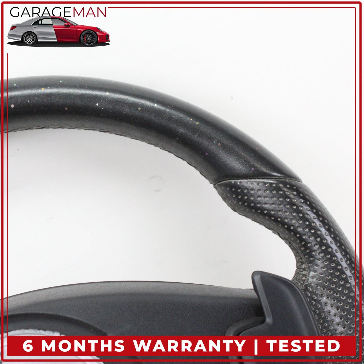 2014-2019 Mercedes W117 CLA250 Steering Wheel w/ Paddle Shifters 0004601403 OEM