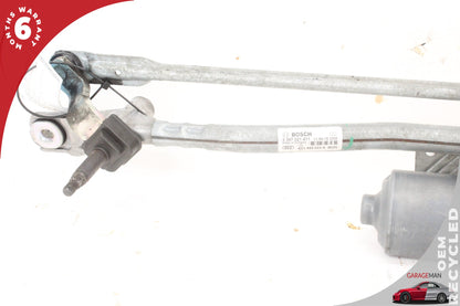 2012-2018 Audi A6 C7 Front Windshield Wiper Linkage w/ Motor 4G1955023A OEM