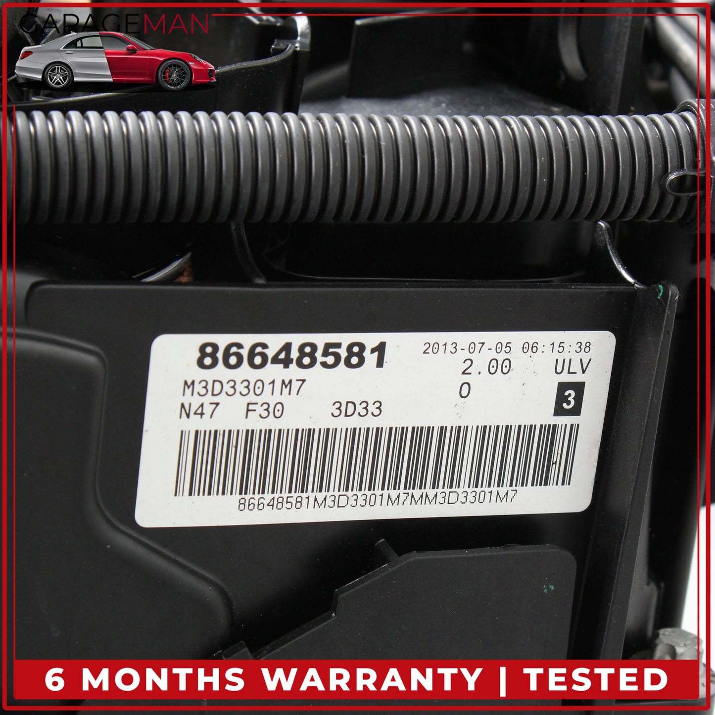 2014-2018 BMW 328d RWD 2.0L Diesel Engine Motor Assembly N47D20O1 mileage 140k