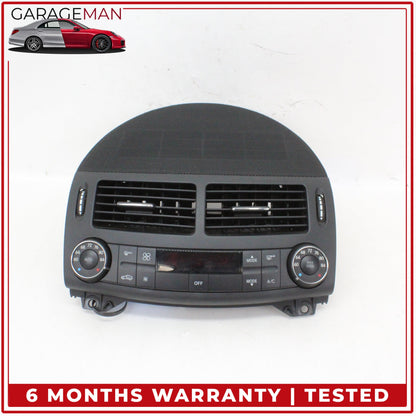 2007-2009 Mercedes W211 E350 Front Climate Control Panel w/ AC A/C Air Vent OEM
