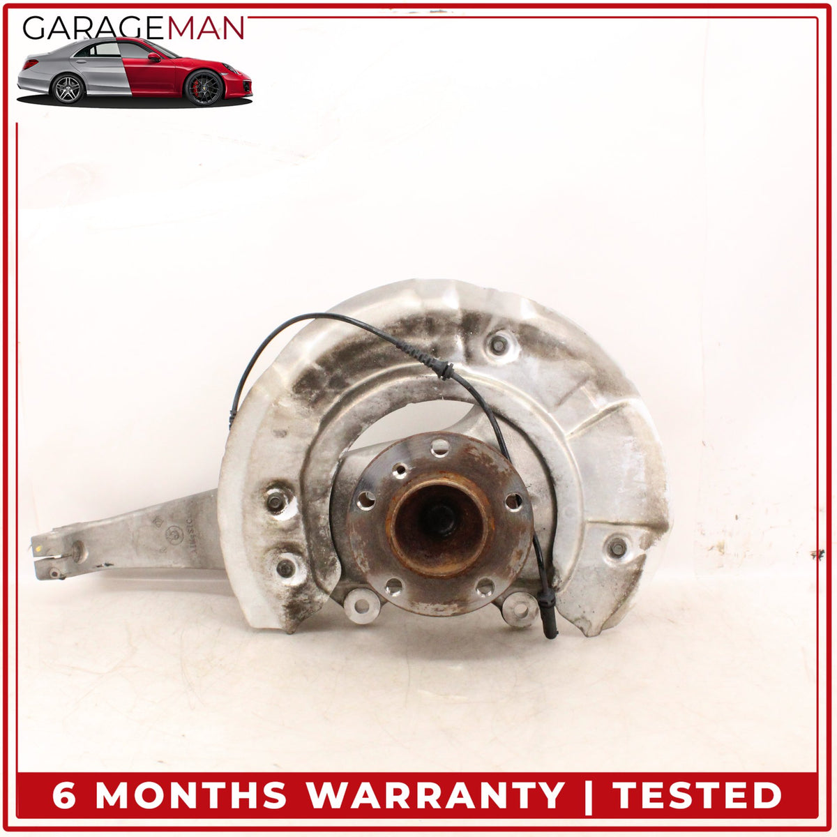 2012-2018 BMW 640i F12 Front Right Side Spindle Knuckle Wheel Hub 6775266 OEM