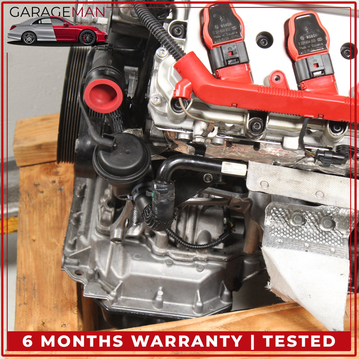 2015-2019 Audi Q7 A6 A7 CREC 3.0L Engine Motor Assembly w/ Supercharger OEM 151K
