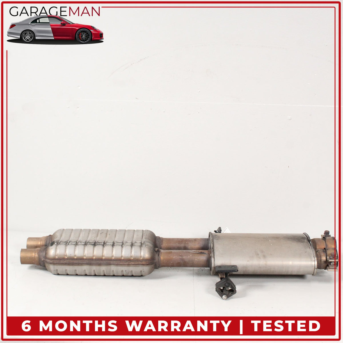 2014-2019 Range Rover L405 3.0L Exhaust Center Muffler Resonator DPLA5212AC OEM
