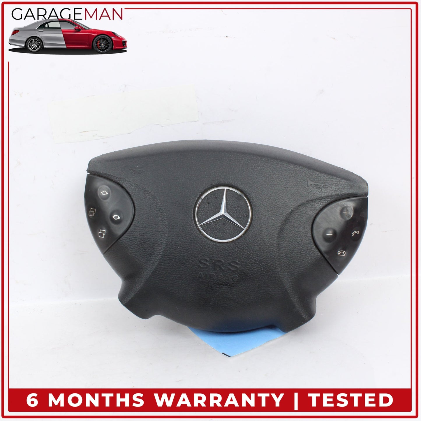 2004-2009 Mercedes W211 E320 E350 E63 AMG Steering Wheel Airbag 2118601202 OEM
