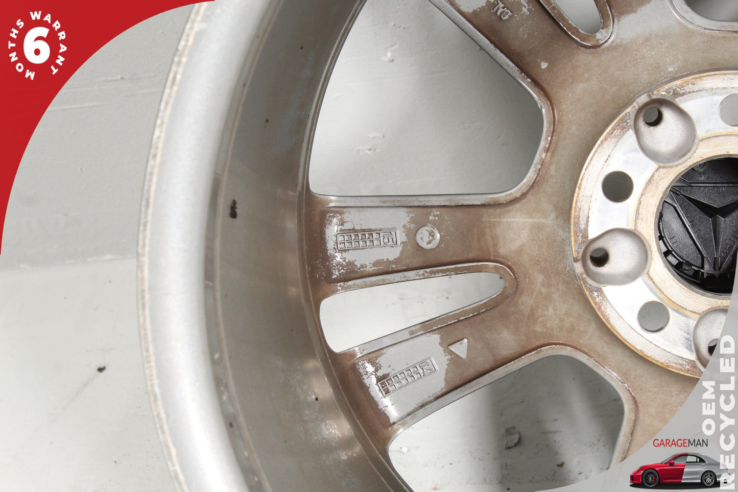 2015-2023 Mercedes W205 C300 C350e 8.5 x 18 18" Rear Wheel Rim 2054012902 OEM