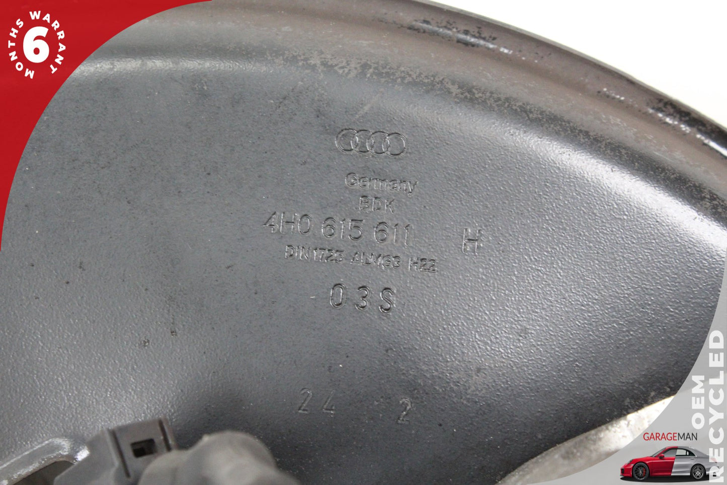 2011-2018 Audi A8 S8 Rear Left Side Spindle Knuckle Wheel Hub 4H0615611H OEM