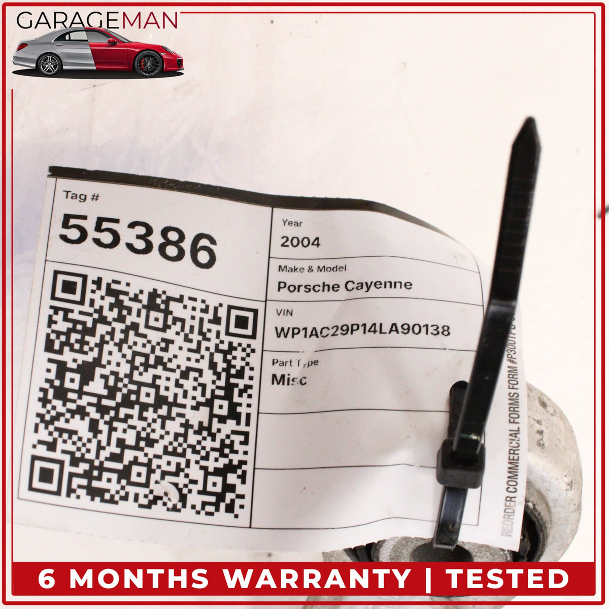 2003-2018 Porsche Cayenne 955 Rear Left or Right Upper Forward Control Arm OEM