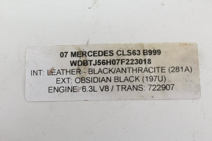 2007-2015 Mercedes-Benz CLS63 AMG W219 Right Side Exhaust Manifold 1561400009