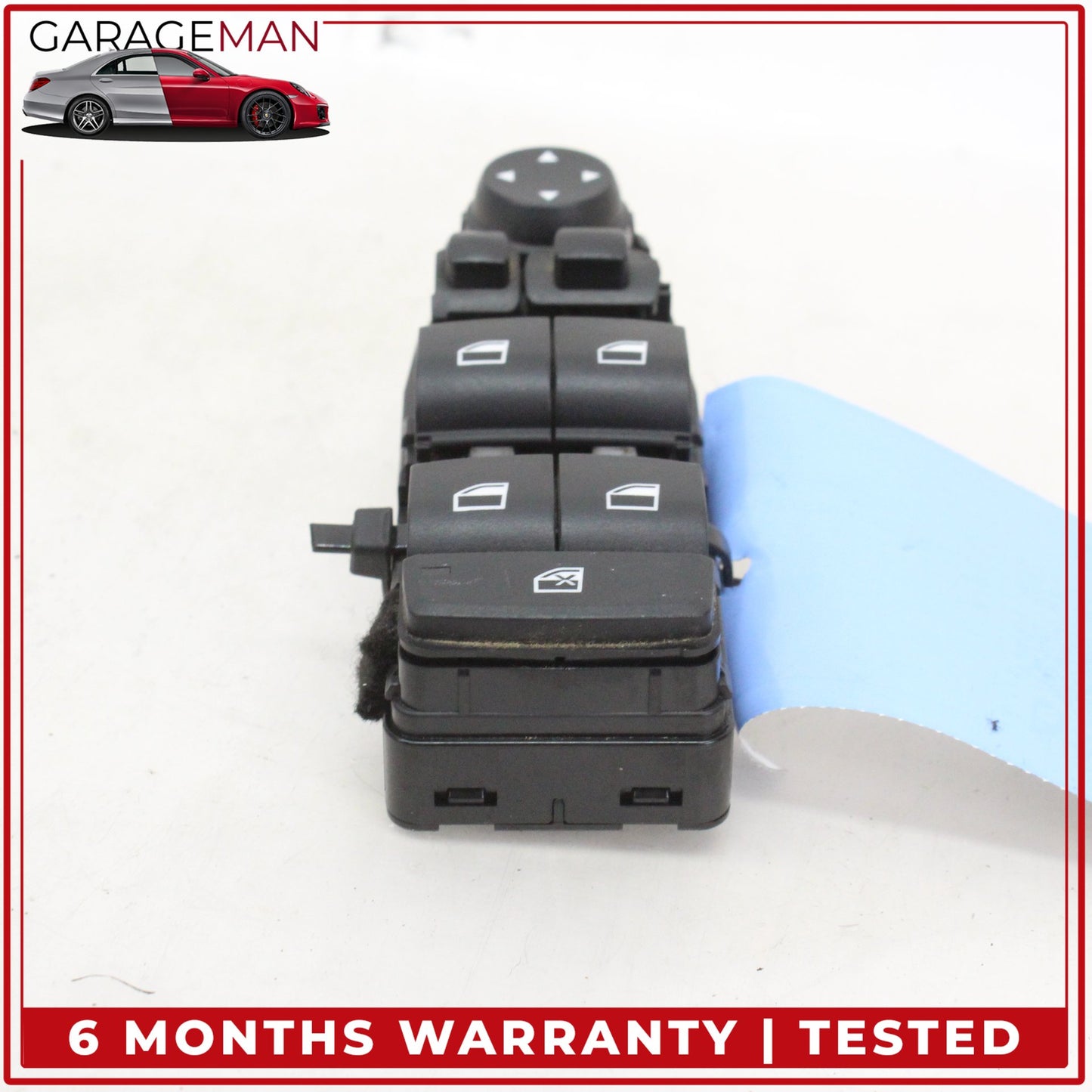 2014-2019 BMW X5 X6 F15 Front Left Side Master Window Control Switch 9297349 OEM
