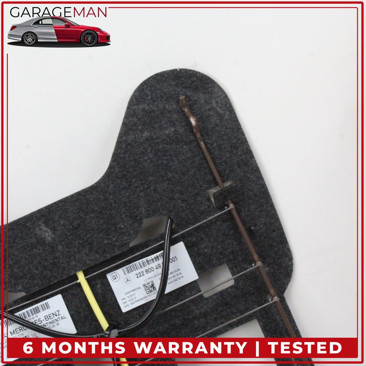 2014-2017 Mercedes W222 S550e Front Left or Right Top Seat Bladder Bolster OEM