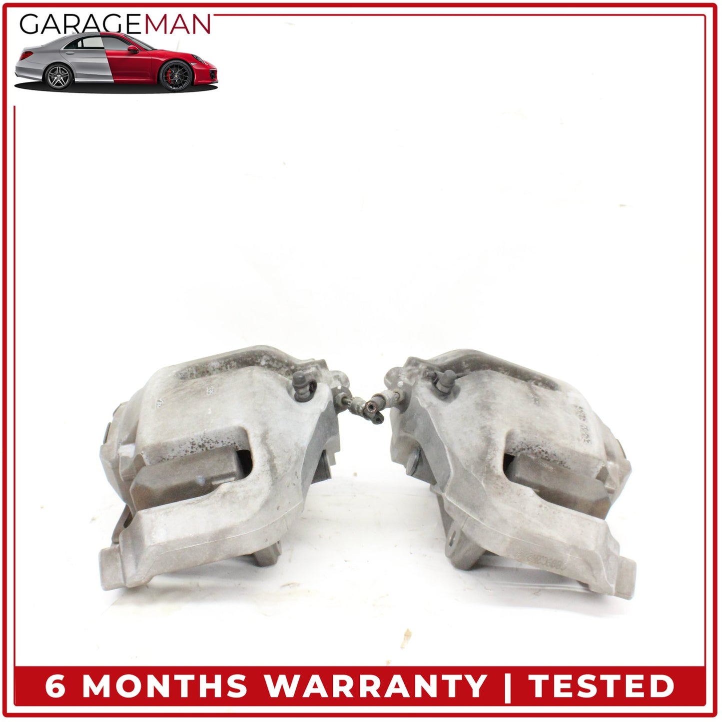 2009-2017 BMW 550i F07 Front Left and Right Side Brake Caliper Set 36786817 OEM