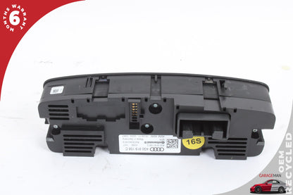 12-18 Audi A6 C7 Sedan Rear A/C Heater Control Unit 4G0919158C Genuine