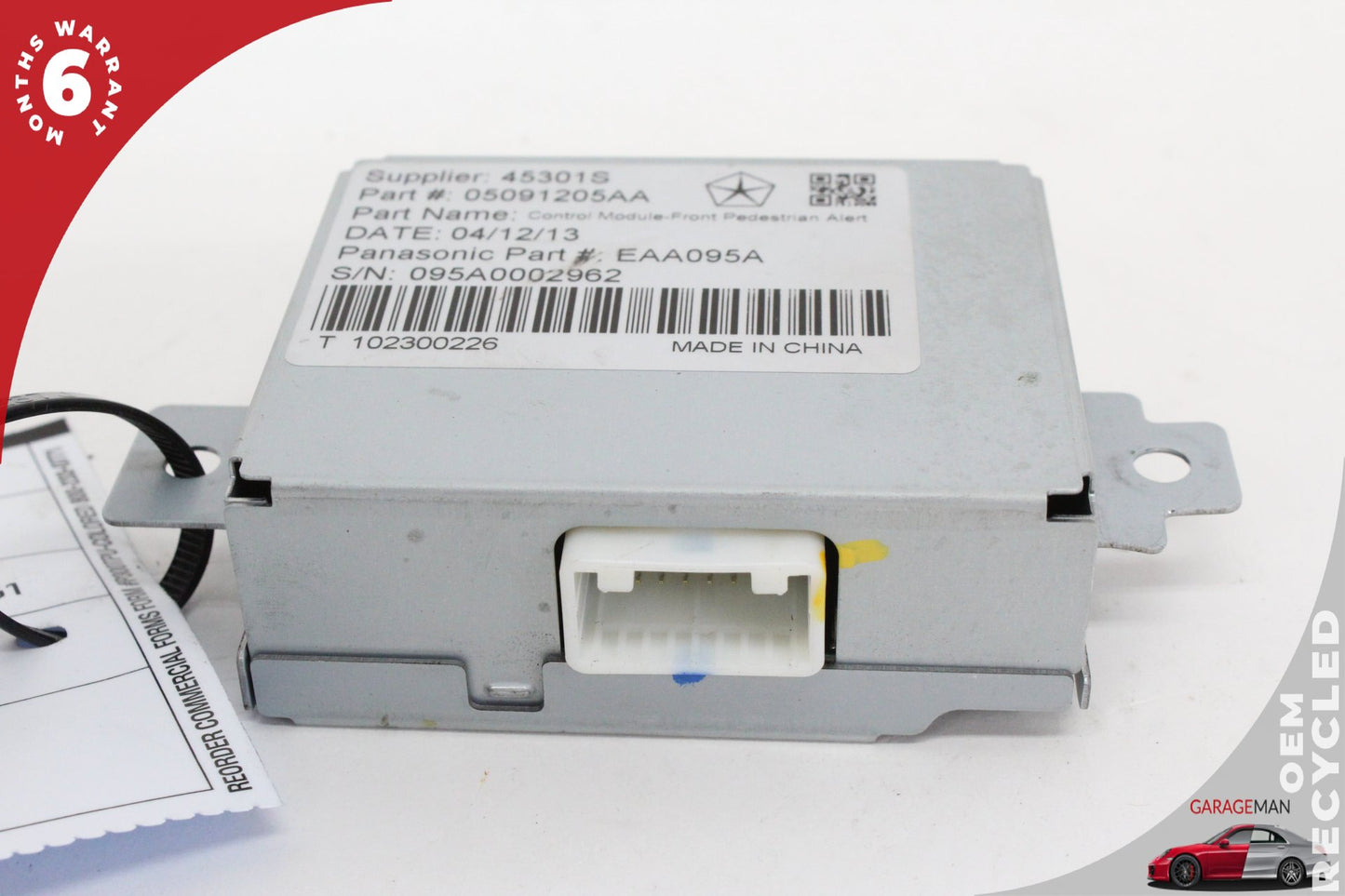 2012-2019 Fiat 500e Electronic Pedestrian Protection Control Module OEM