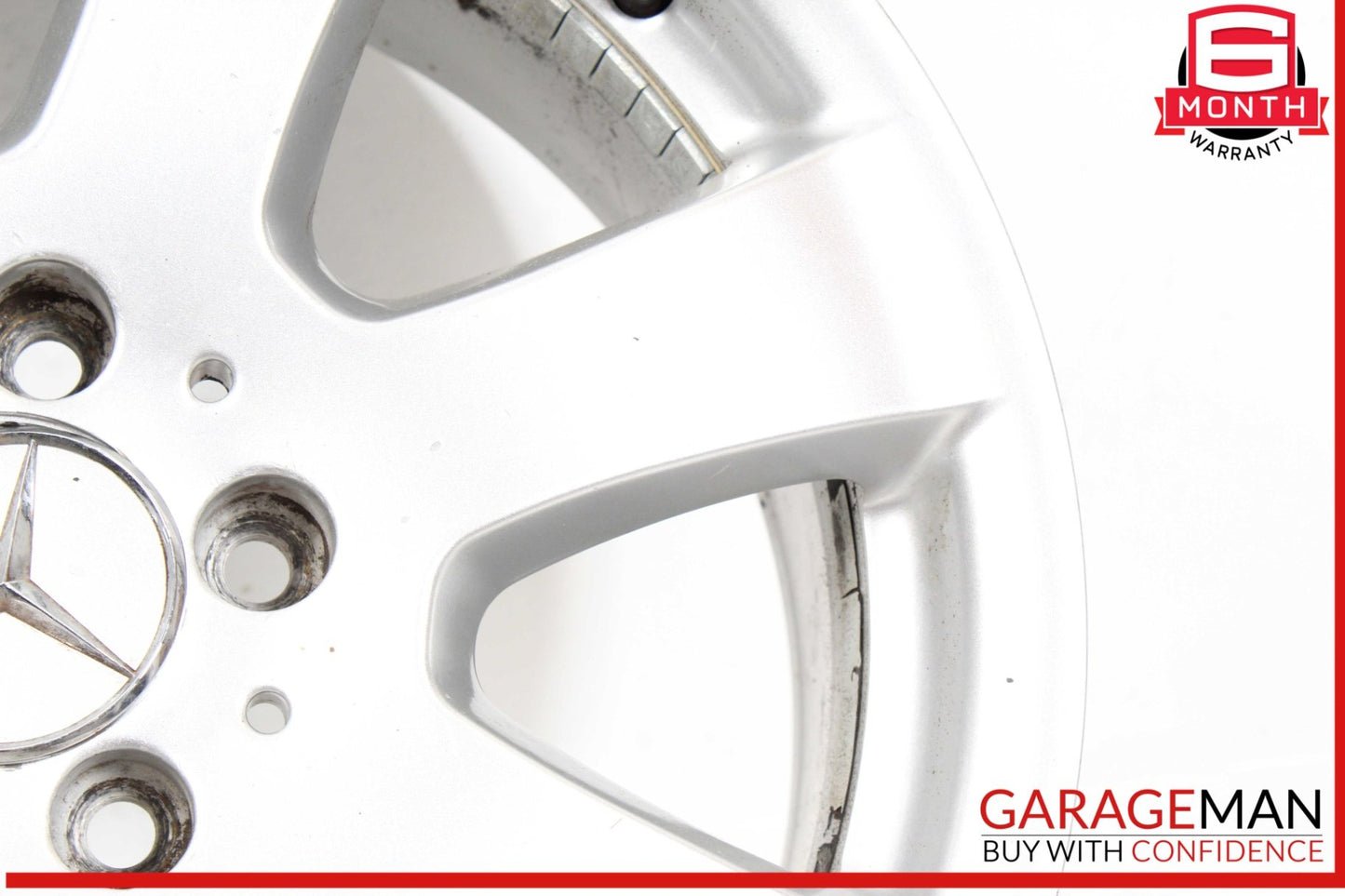 Mercedes W251 R350 ML500 GL450 7.5 X 17" R17 Wheel Rim Silver 2514011002 OEM