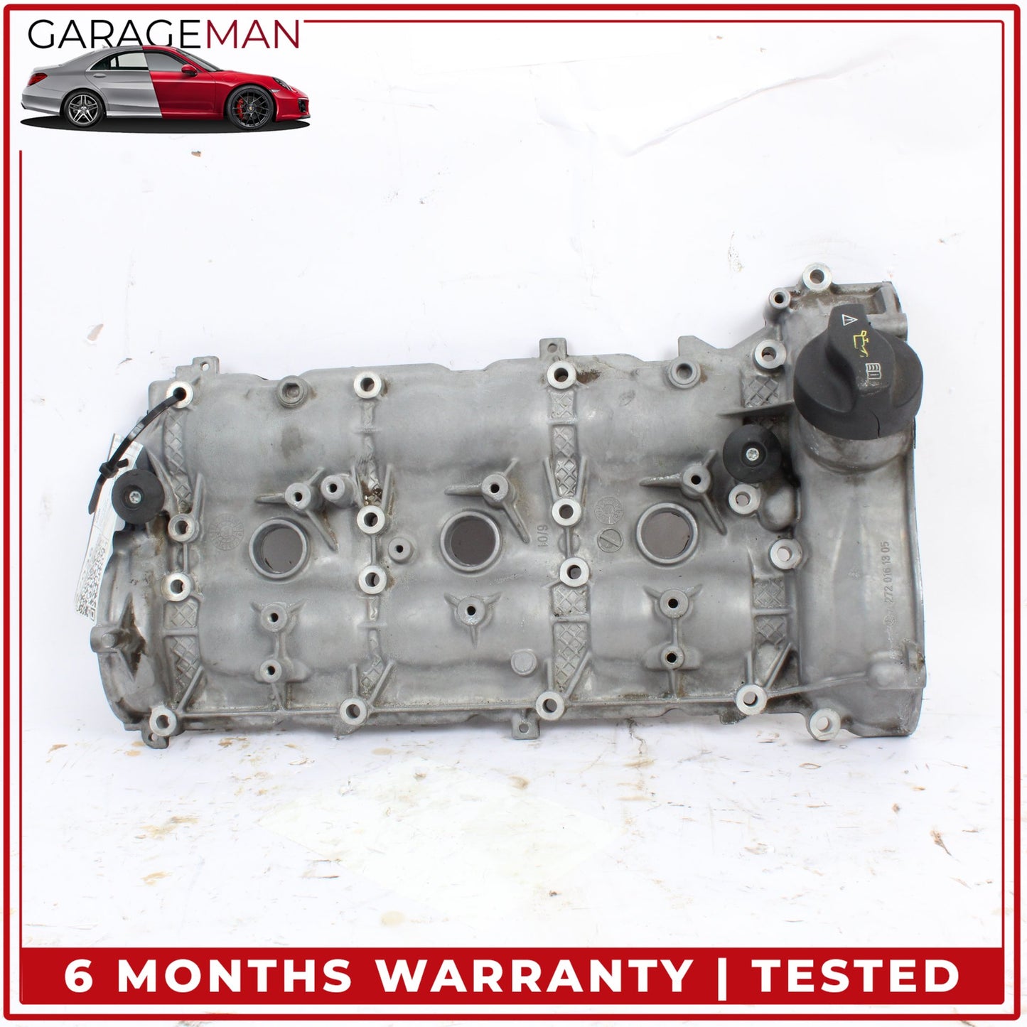 2005-2013 Mercedes W211 E350 Right Side Cylinder Head Valve Cover 2720161305 OEM