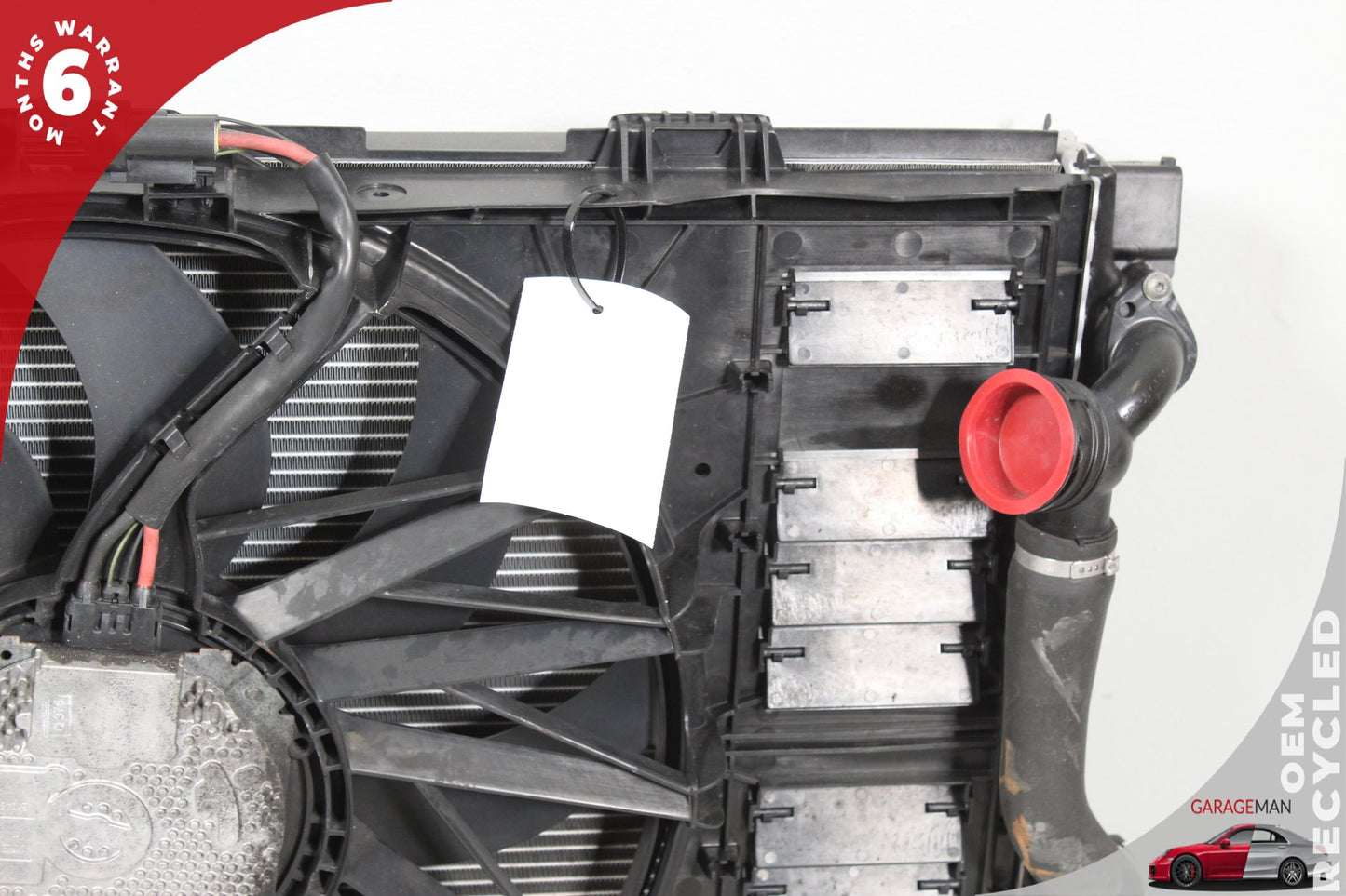 2010-2016 Porsche Panamera Sedan Engine Cooling Radiator AC A/C Condenser Assembly 97010606106
