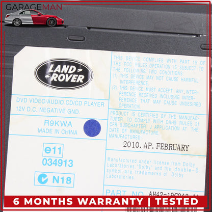 2010-2012 LR Range Rover L322 CD DVD Disc Changer Player AH4219C043AA OEM