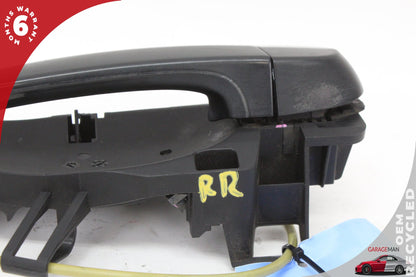 2013-2015 BMW X1 E84 Rear Right Passenger Side Exterior Door Handle Black OEM