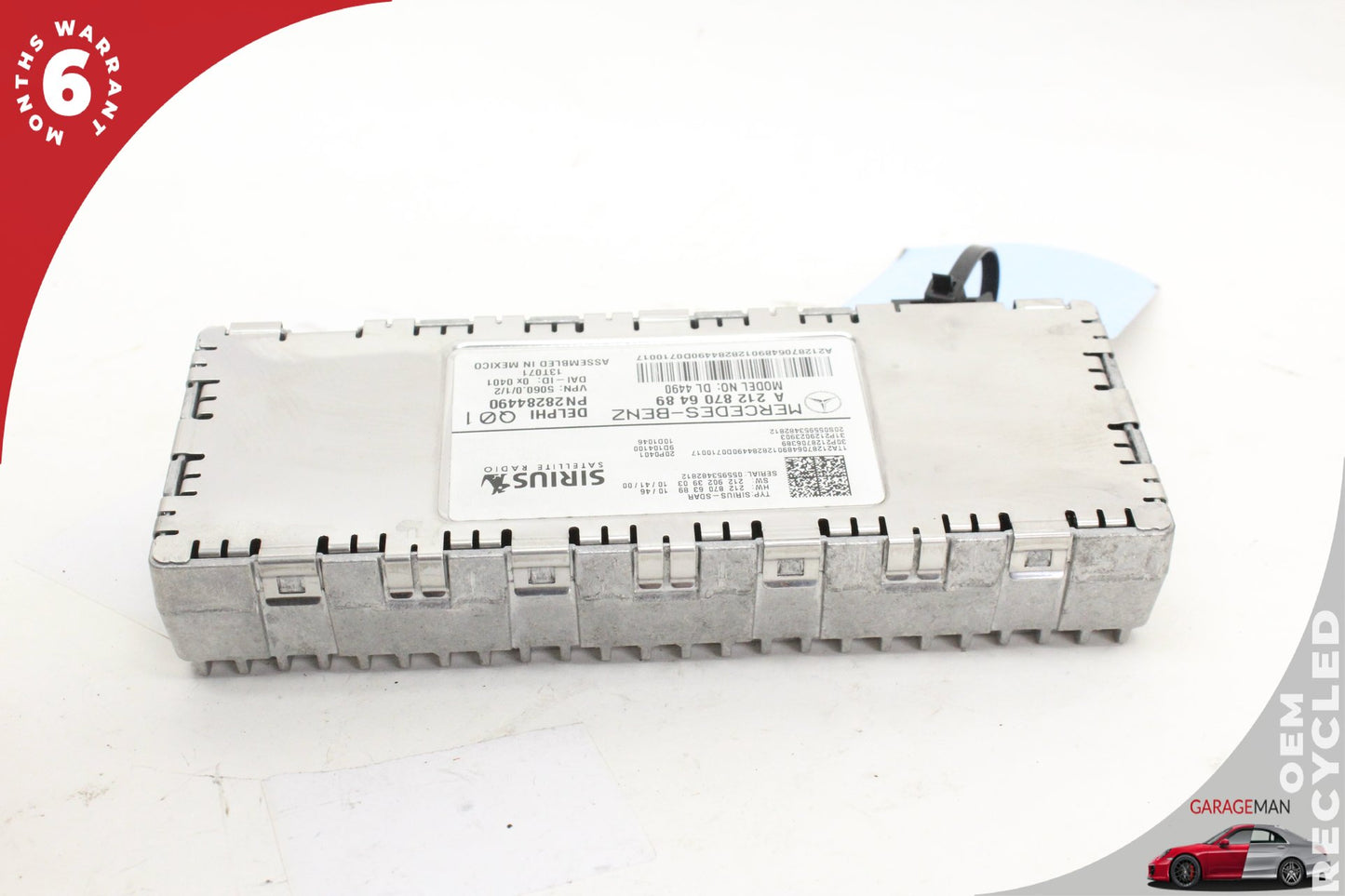 2010-2017 Mercedes R231 SL550 Sirius Satellite Radio Receiver 2128706489 OEM