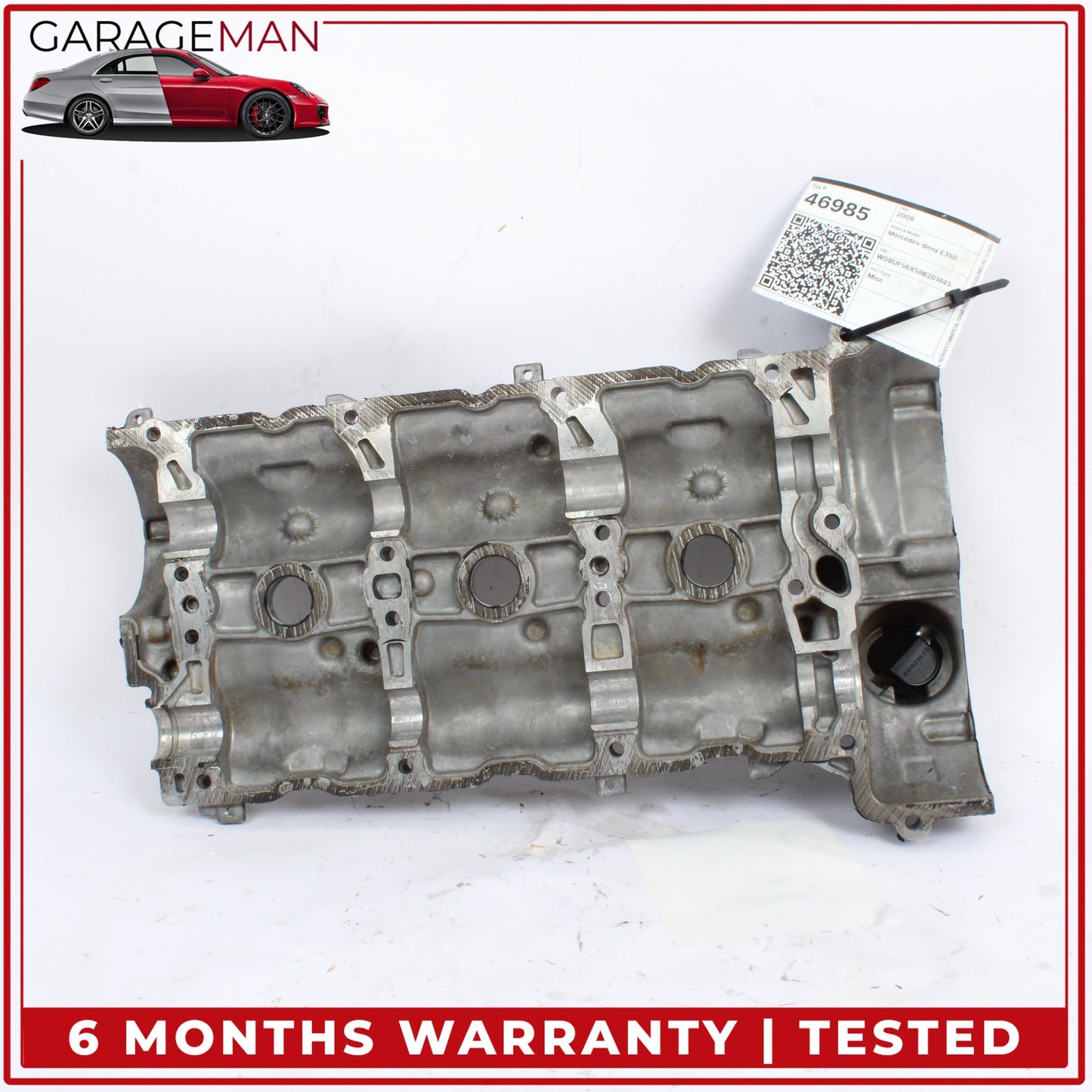 2005-2013 Mercedes W211 E350 C300 Engine Cylinder Head Cover Right Side OEM