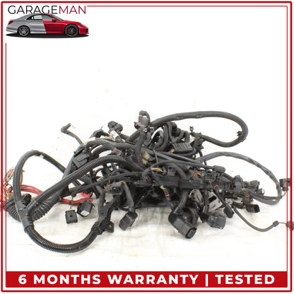 2012-2018 BMW 650i F06 N63 4.4L Engine Motor Wiring Harness Set 7633268 OEM