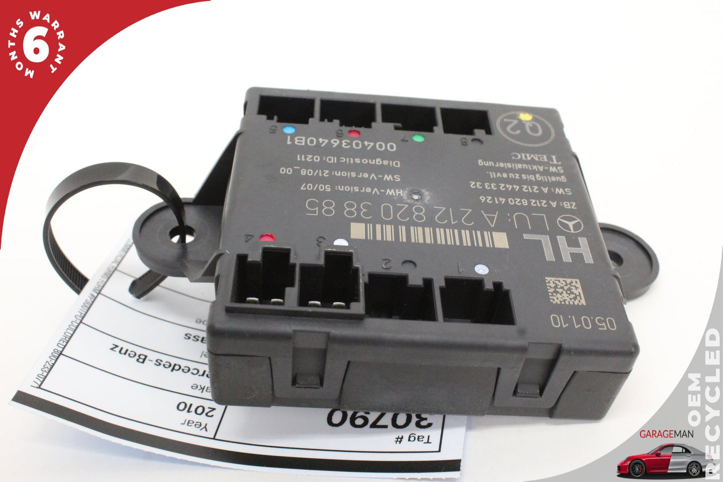 2008-2018 Mercedes W204 C300 Rear Left Side Door Control Module 2128203885 OEM