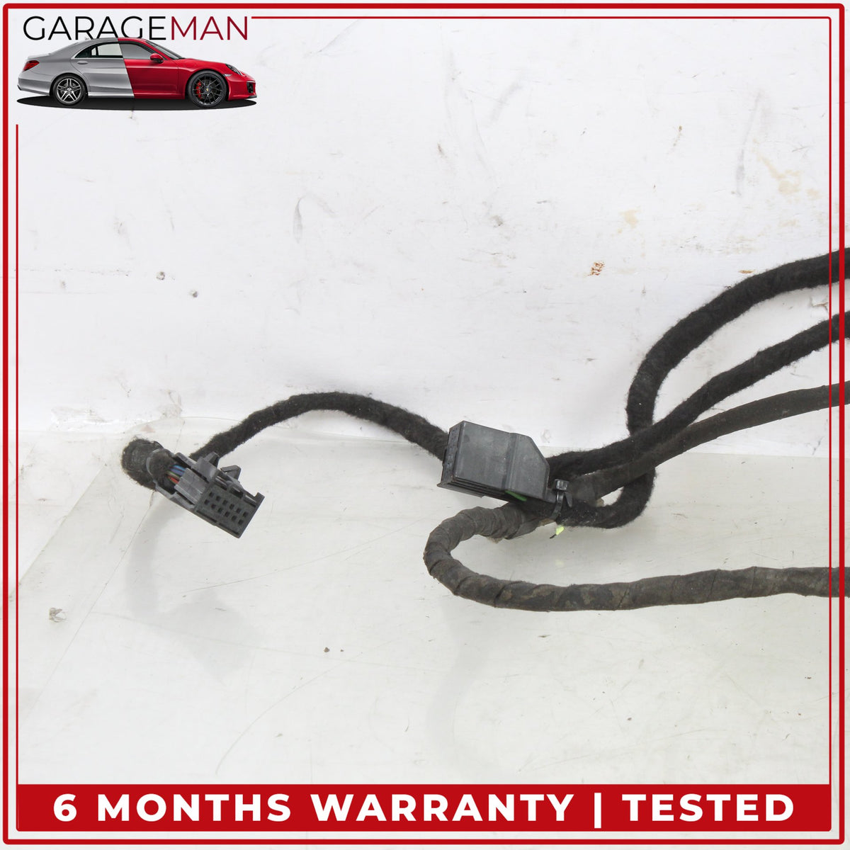 2012-2015 Audi A7 Rear Bumper Wire Wiring Harness w/ Sensors 4G8971085BC OEM