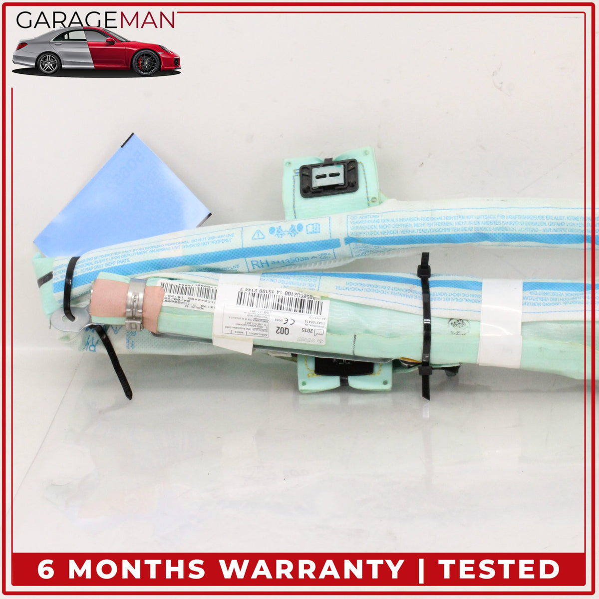 2015-2021 Mercedes-Benz C300 W205 Right Side Roof Curtain Air Bag 2058602100 OEM