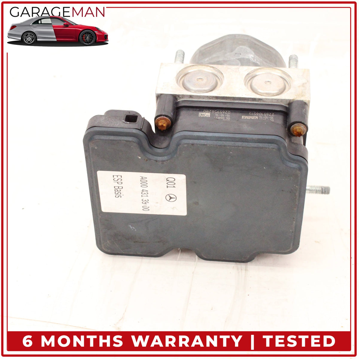 2015-2020 Mercedes X156 GLA250 ABS Anti Lock Brake Pump Module 0004313900 OEM