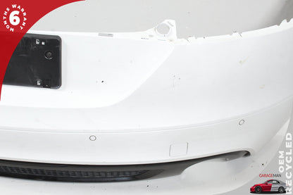 2008-2015 Audi TT 8J AWD Rear Bumper Cover Panel Assembly 8J0807317 Ibis White