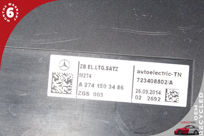 2015-2020 Mercedes W205 C300 SLC300 M274 2.0L Engine Motor Block Assembly OEM