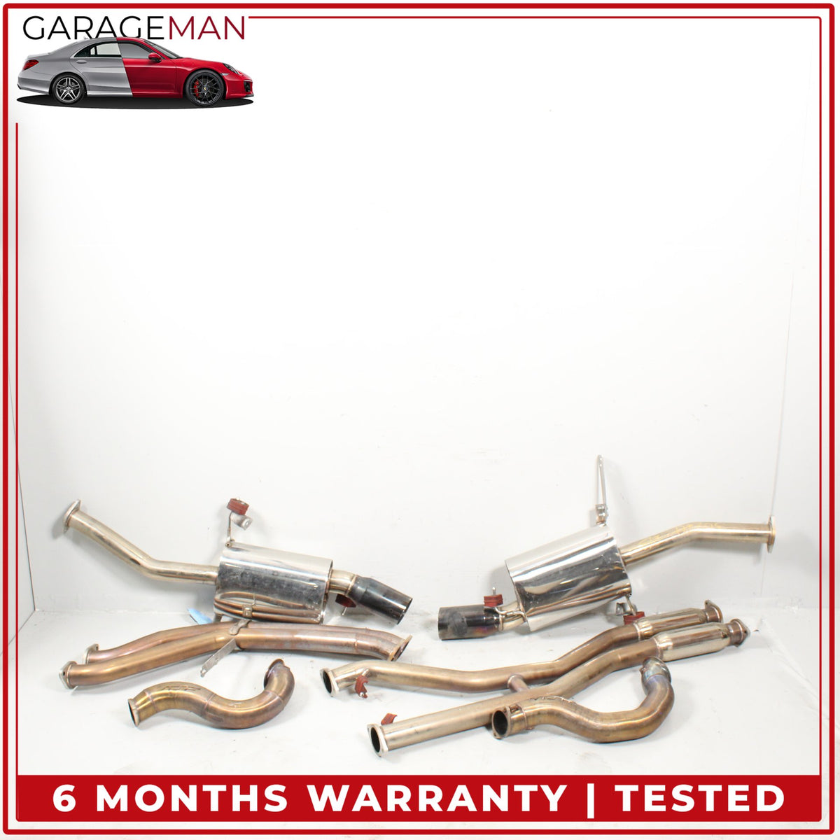 2007-2011 BMW 335i E90 VRSF N54 Complete Exhaust System Set