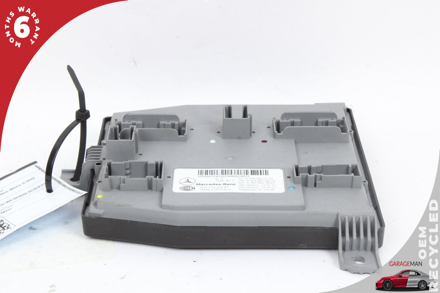 2015-2023 Mercedes W205 С300 BCM Body Comfort Control Module Unit 2059007147 OEM