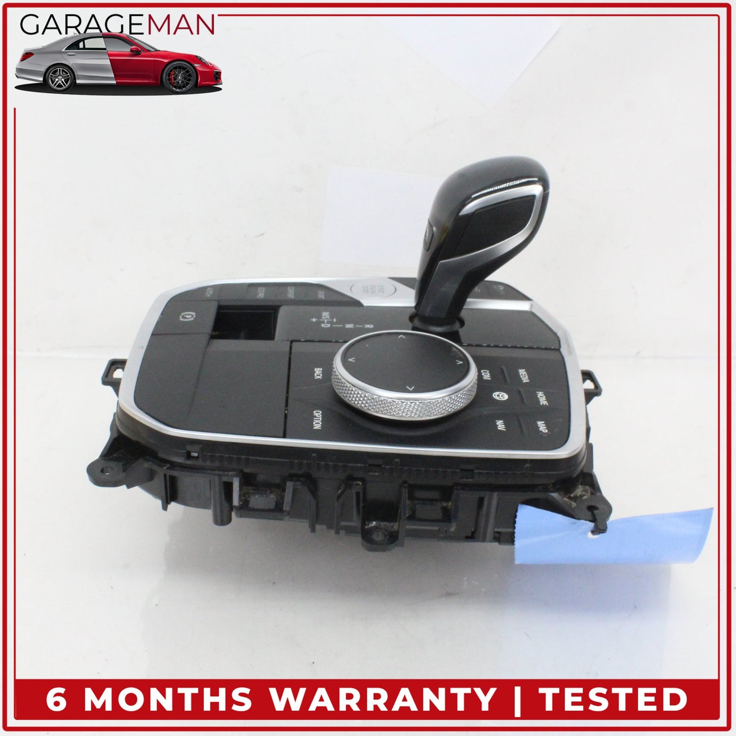 2019-2024 BMW M340i Center Console Shifter iDrive Knob Switches w/ Trim OEM