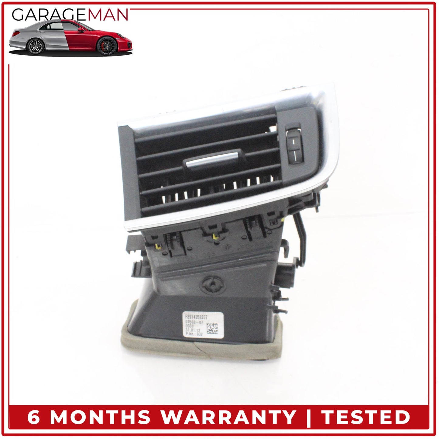 2010-2017 BMW 550i F07 Front Left Driver Side Dash AC A/C Air Vent 9142582 OEM
