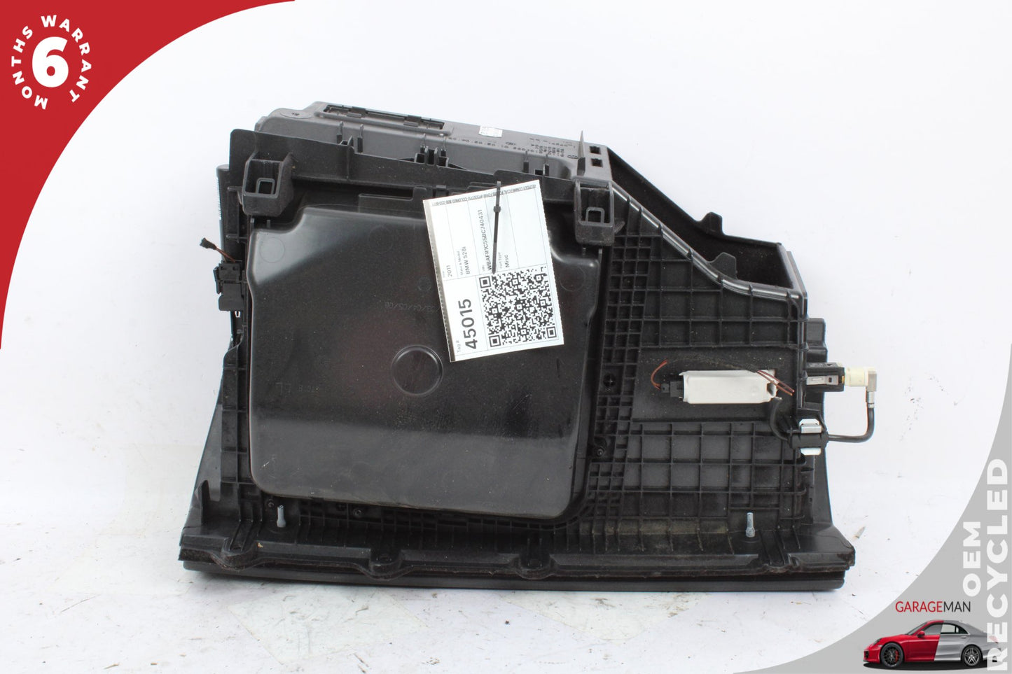 2011-2016 BMW 528i 550i F10 Glove Box Storage Compartment Black 9173907 OEM