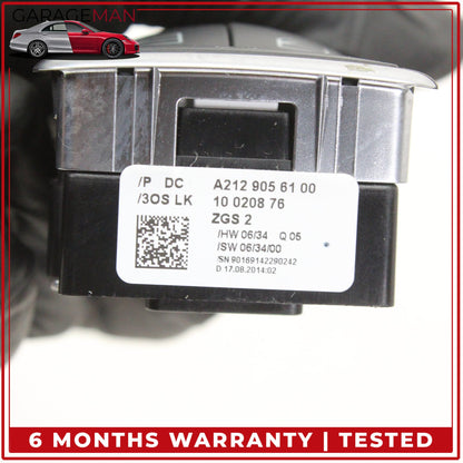 2010-2016 Mercedes W212 E350 Front Left Side Master Window Control Switch OEM