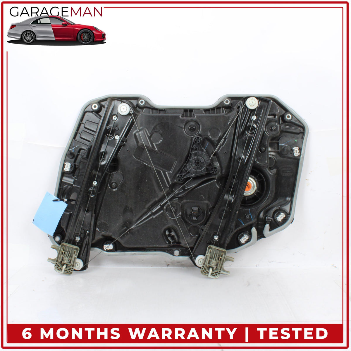2019-2025 BMW M340i G20 Front Left Window Regulator w/ Carrier and Speaker 7497103 OEM