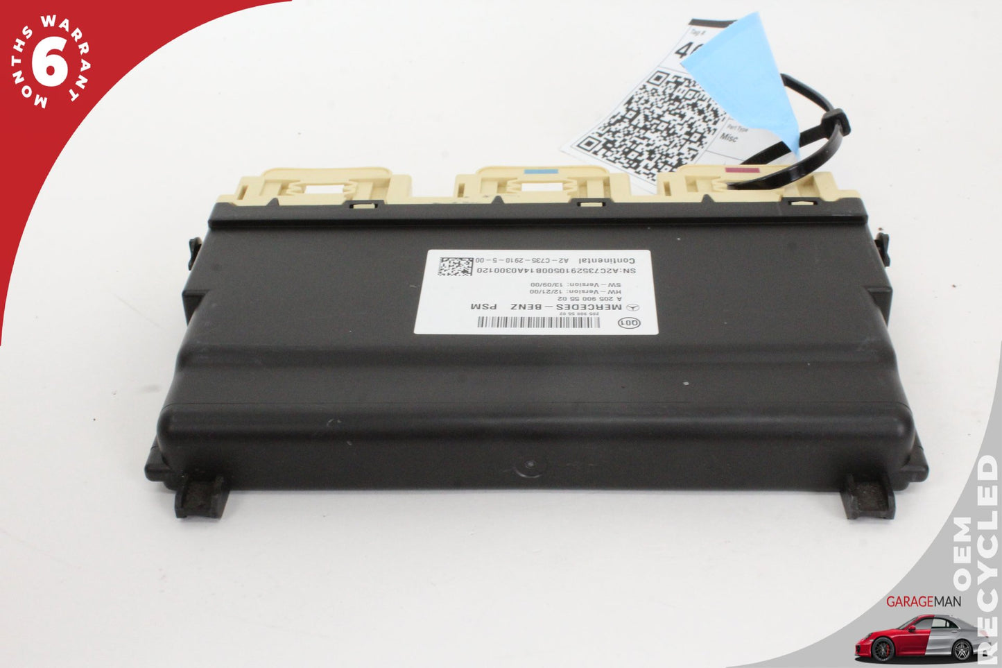 2015-2020 Mercedes W205 C300 Front Right Side Seat Control Module 2059005502 OEM