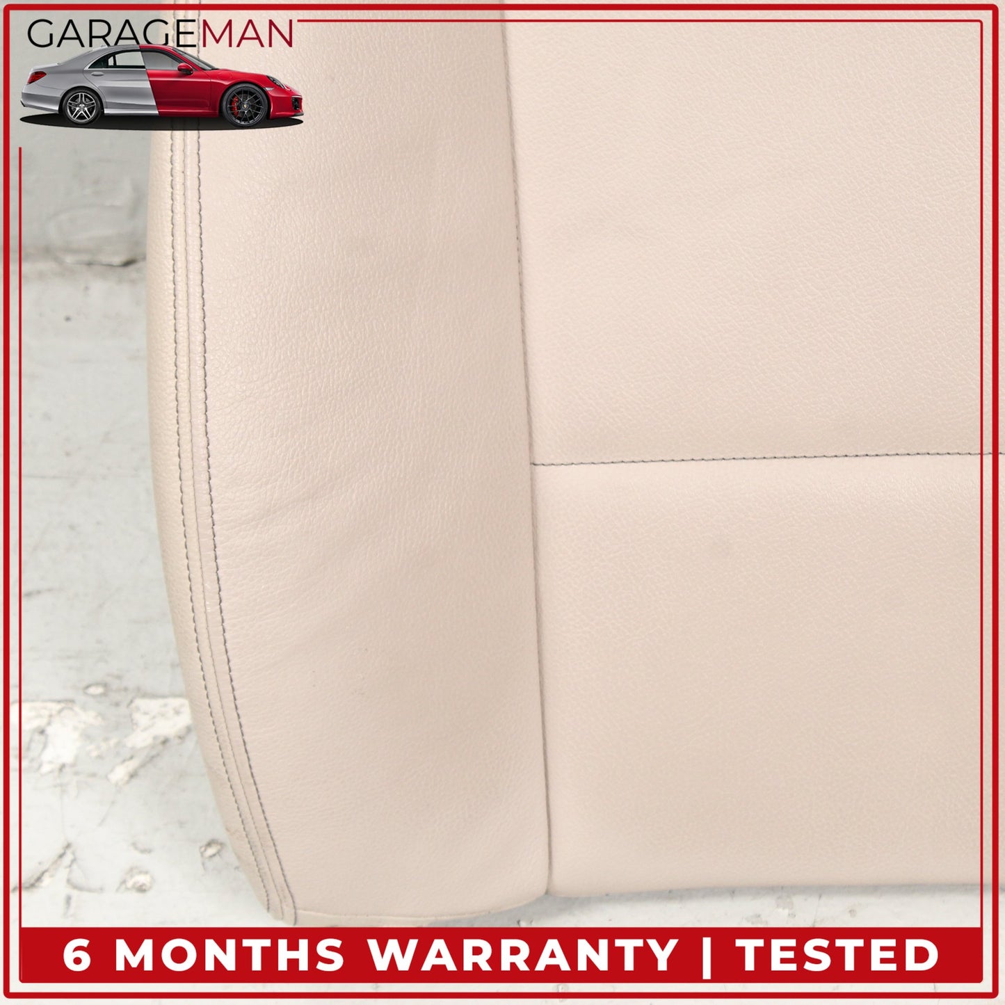 2011-2018 BMW X3 X4 Front Left Driver Side Top Upper Seat Cushion Beige OEM