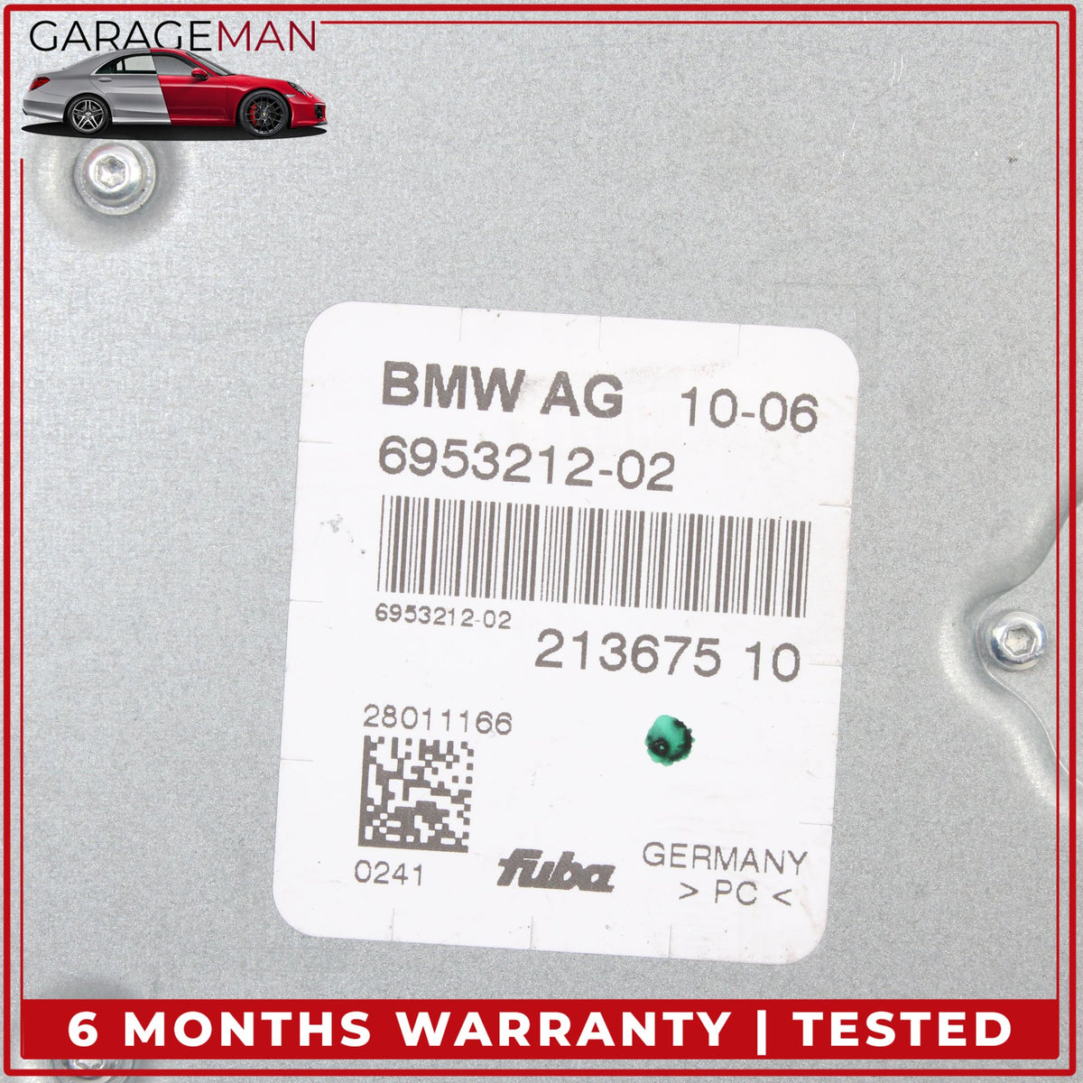 2004-2010 BMW 650i E64 Left Multiband Telephone Antenna Module Unit 6953212 OEM