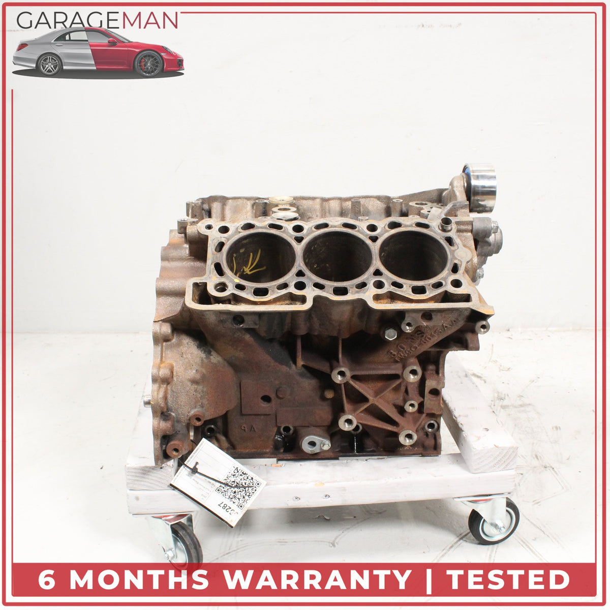 2016-2020 LR Range Rover Sport L494 3.0L 306DT Engine Motor Cylinder Block OEM