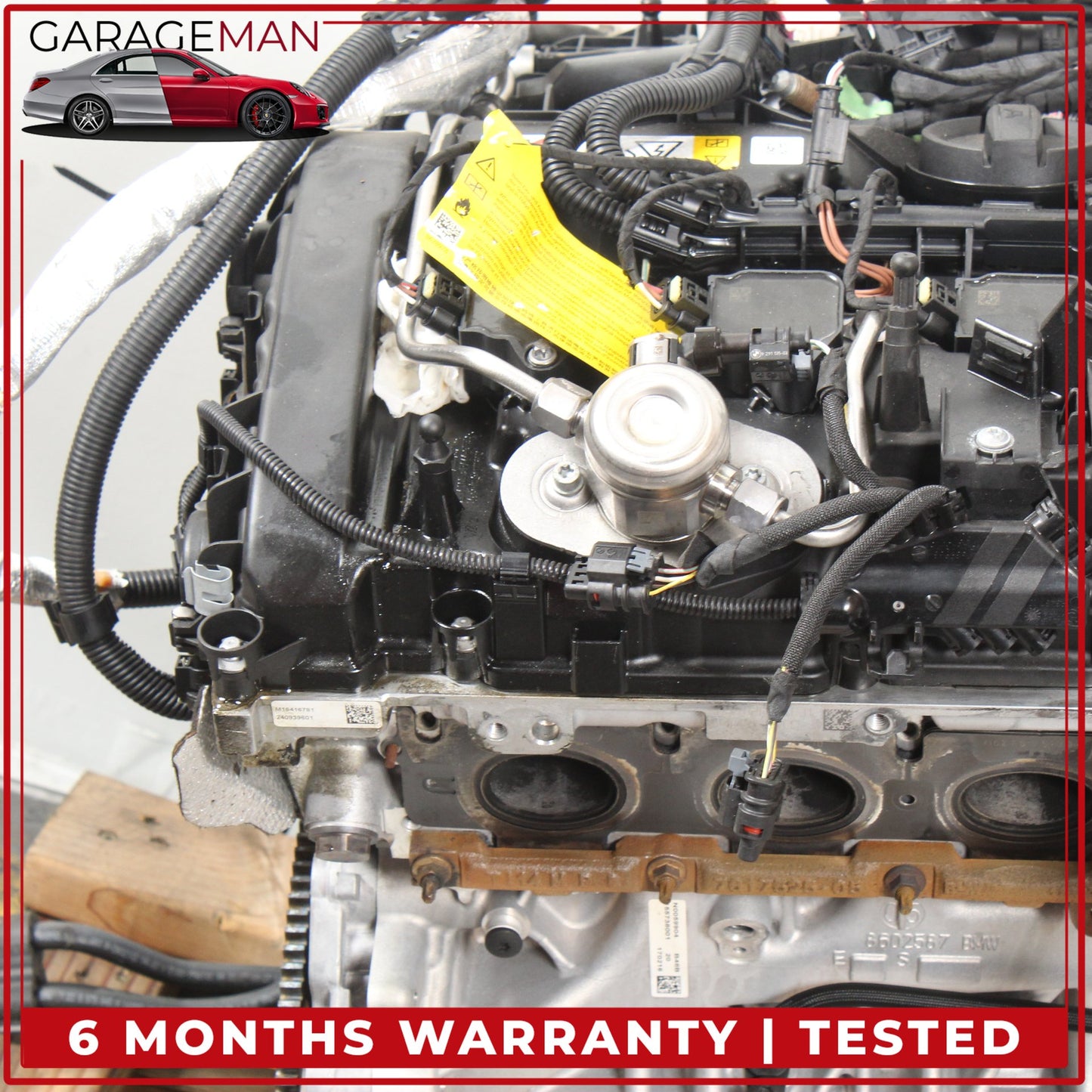 2016-2021 BMW 430i F36 AWD 2.0L I4 Engine Motor Assembly B46B20B mileage 80k