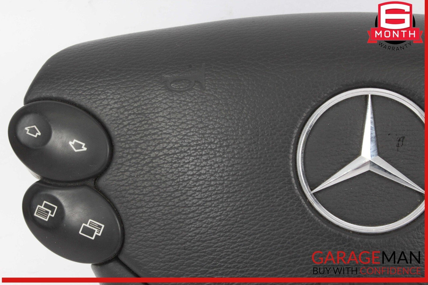 03-12 Mercedes R230 SL500 G500 G55 AMG Steering Wheel Airbag Air Bag Black OEM