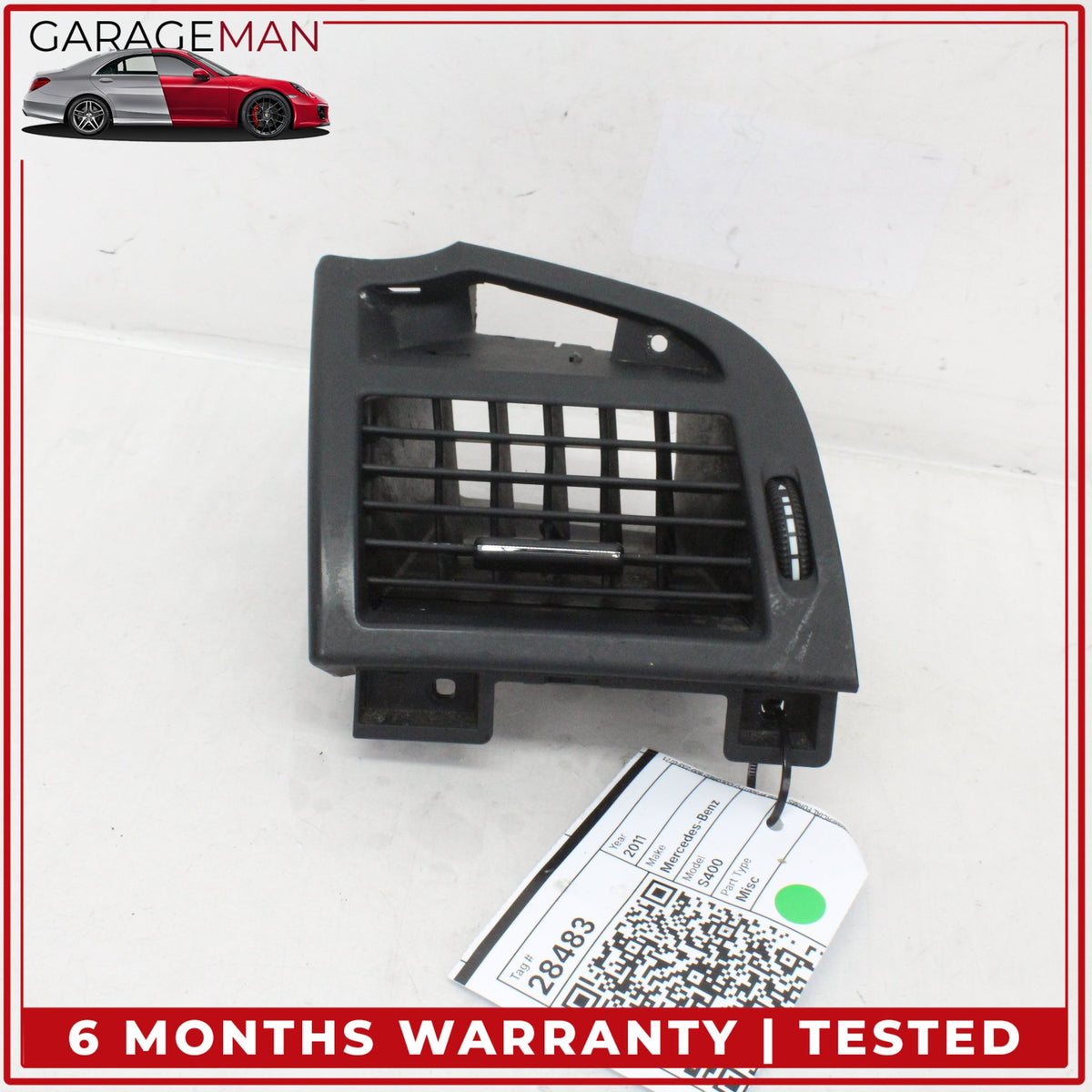 2007-2014 Mercedes W221 S400 Front Left Side Dash AC A/C Air Vent 2218300154 OEM